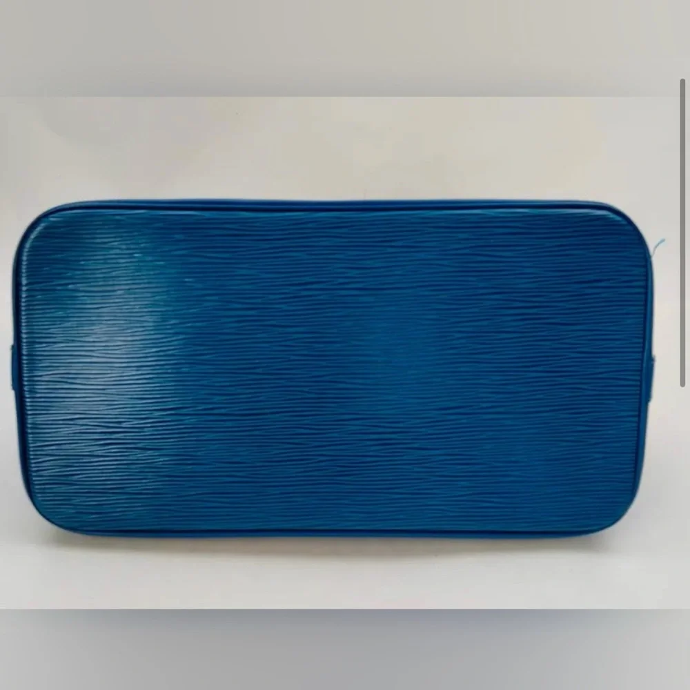 VINTAGE LV EPI Alma in Tuxedo Blue LOUIS VUITTON - Picture 3 of 8